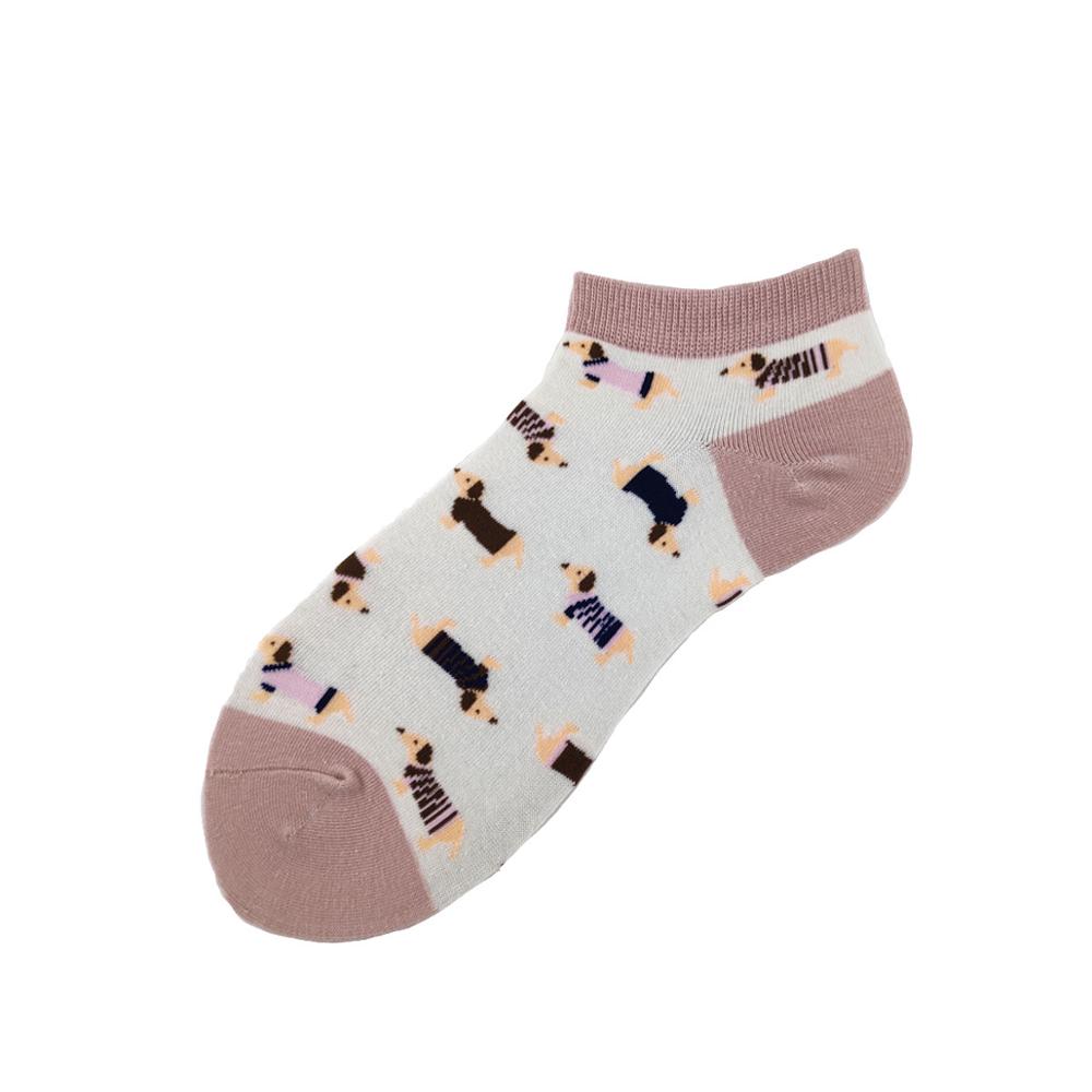 Animal Women Socks Colorful Cute Sausage Dog Cotton Cartoon Couple lady Girl Spring Summer Socks Support Wholesale Zoo